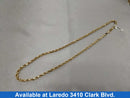 Rope Chain - Yellow Gold 10k (.417) 12.6 grams 24 inch