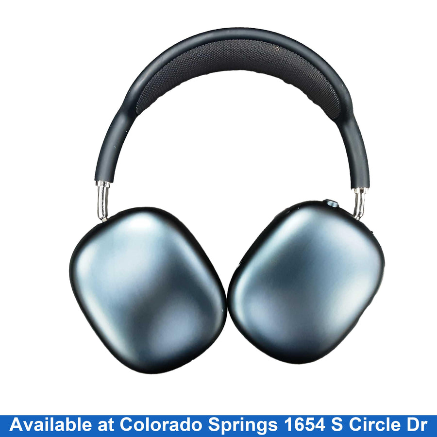 Apple Air Pro Max Blue Stereo Headphone