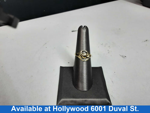 Women's Ring - Yellow Gold 14k (.585) 1.5 grams Size 7