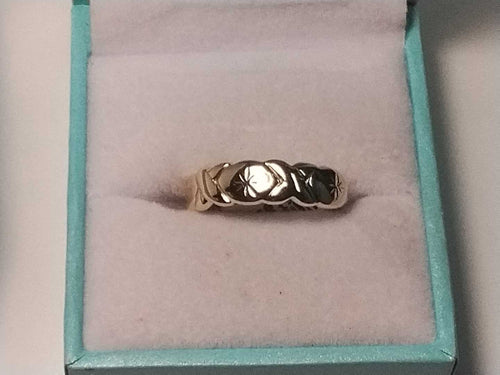 Women's Ring - Yellow Gold 10k (.417) 2.2 grams Size 7