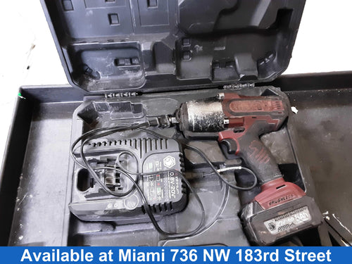 Matco Tools Red Cordless Impact Drill