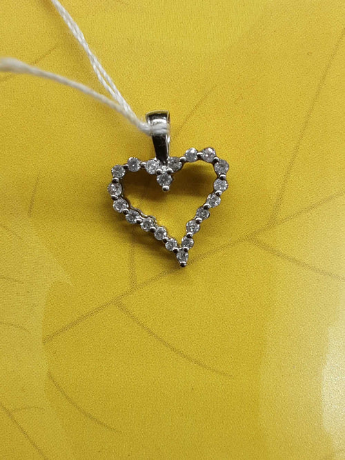 Symbol Pendant - White Gold 14k (.585) 1.1 grams