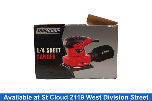 Tool Shop Sander Red