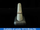 Women's Ring - Yellow Gold 10k (.417) 2.7 grams Size 18.5
