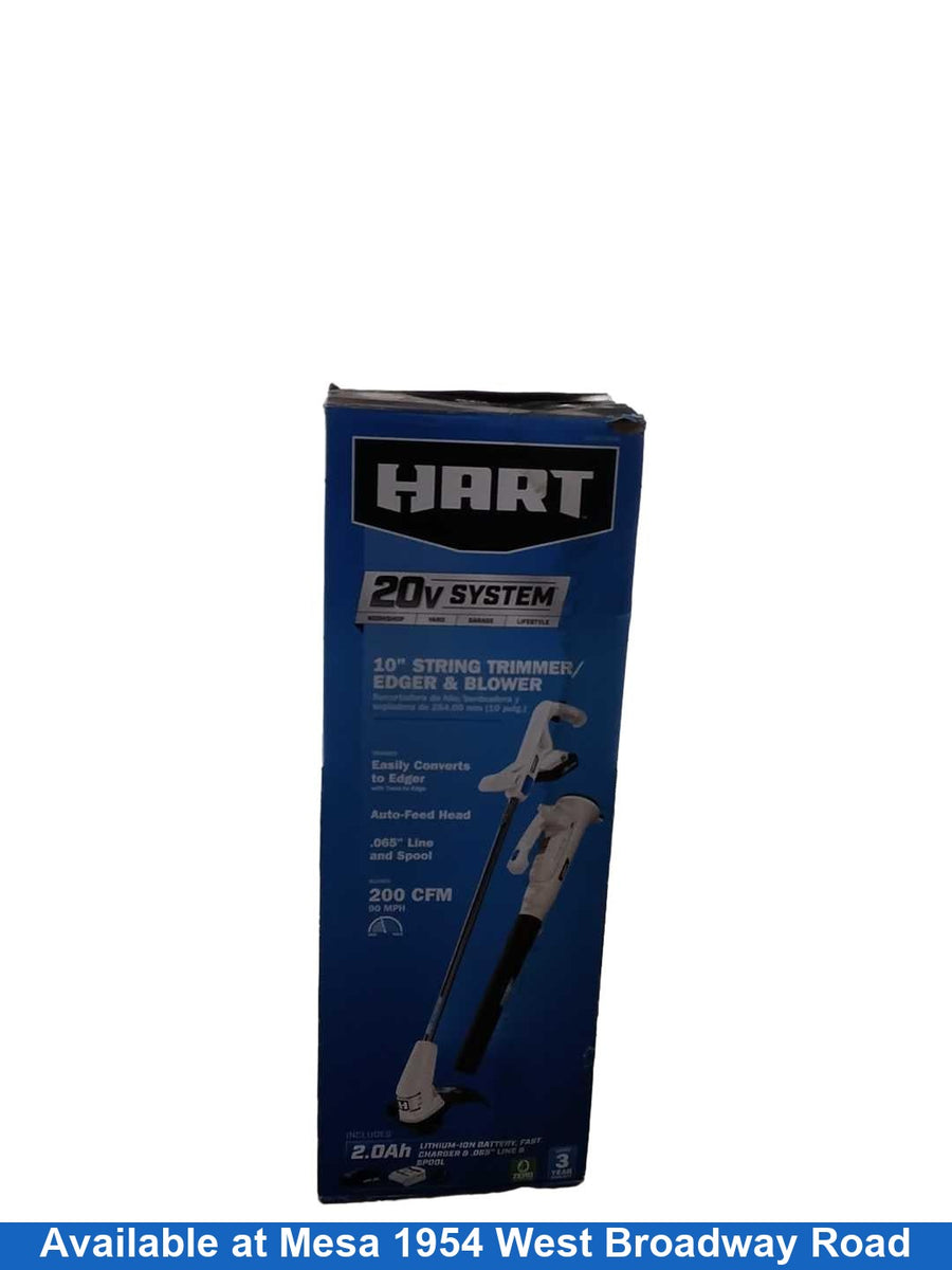 Hart Hgbl01vnm White Cordless Leaf Blower