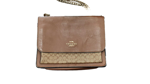 Coach Cj943 Brown Purse / Handbag