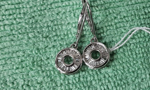 Earrings - White Gold 14k (.585) 2.2 grams