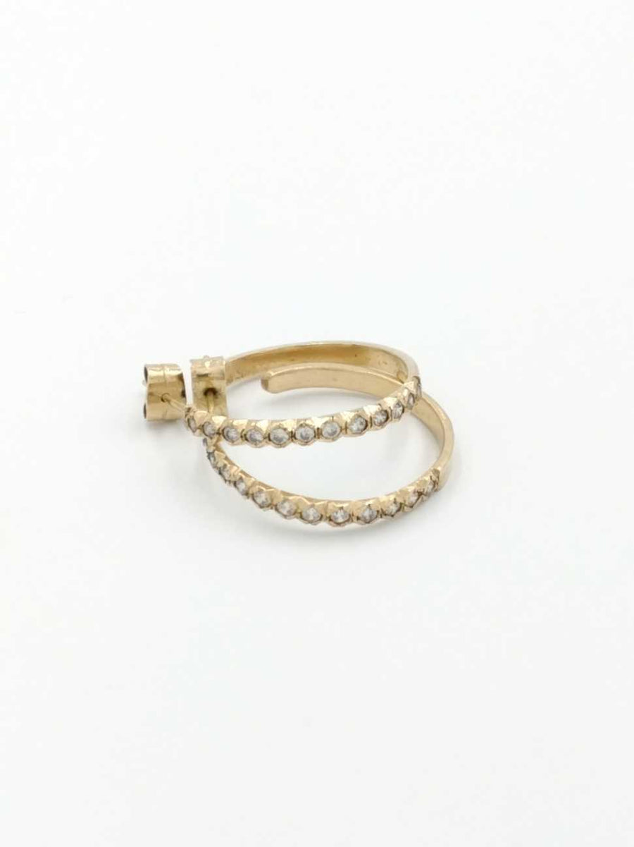 Hoop Earrings - Yellow Gold 14k (.585) 6.9 grams
