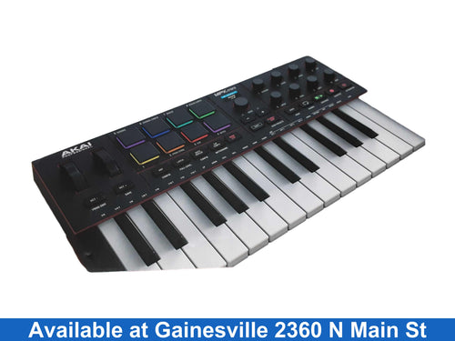 Akai Mpk Mini 4 Black Midi Keyboard Controller