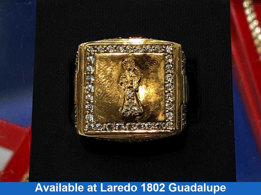 Men's Ring - Yellow Gold 10k (.417) 5 grams Size 6.5