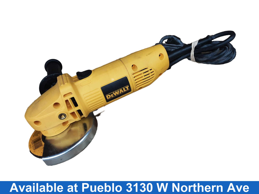 Dewalt Dw400 Yellow Corded Grinder