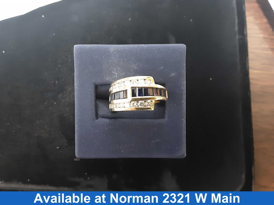 Women's Ring - Yellow Gold 14k (.585) 9 grams Size 5.5