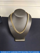 Cuban Link Chain - Yellow Gold 10k (.417) 39.4 grams 28 inch