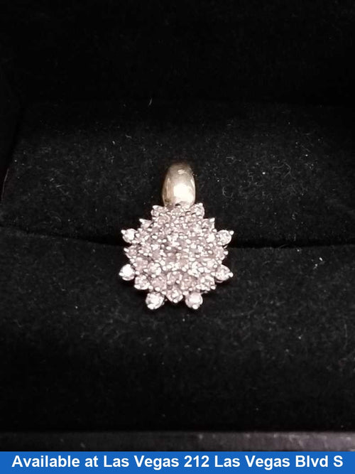 Diamond Pendant - Yellow Gold 10k (.417) 2 grams