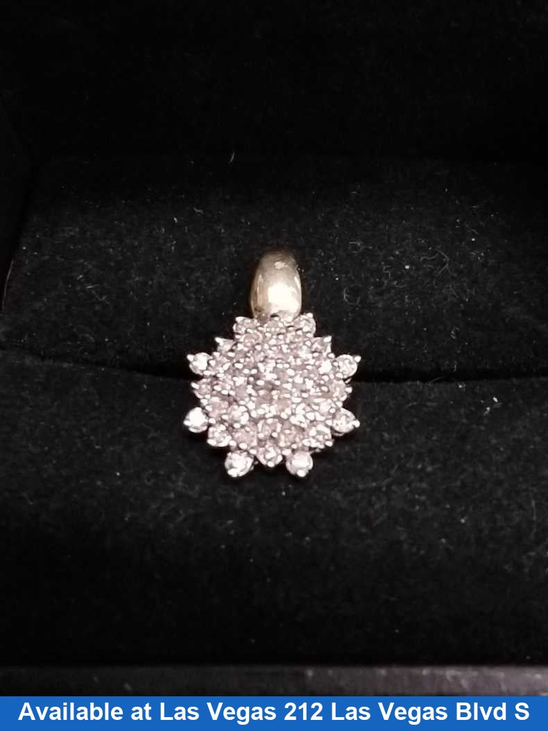Diamond Pendant - Yellow Gold 10k (.417) 2 grams