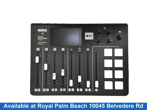 Rode Rodecaster Pro Black Analog Mixer