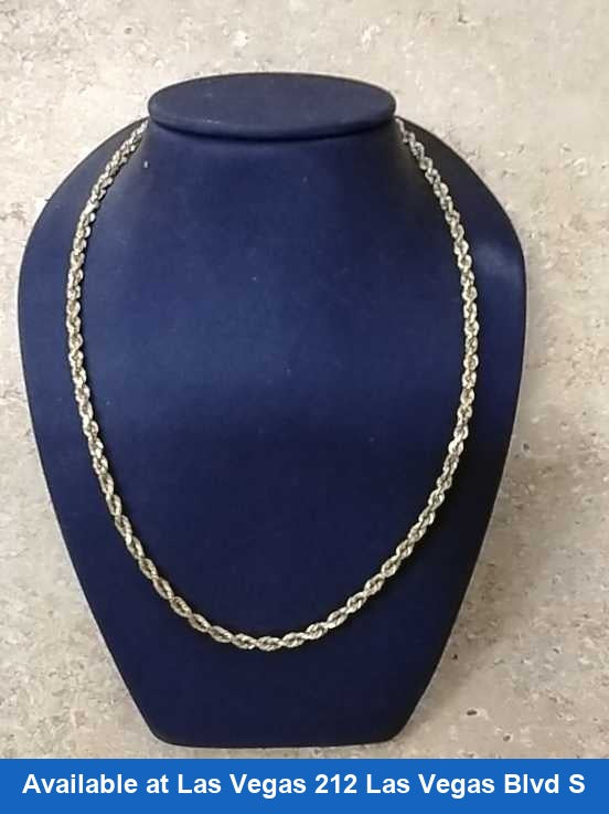Rope Chain - Yellow Gold 14k (.585) 11.5 grams 18 inch