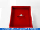 Women's Ring - Solitaire - White Gold 14k (.585) 1.7 grams Size 4.5