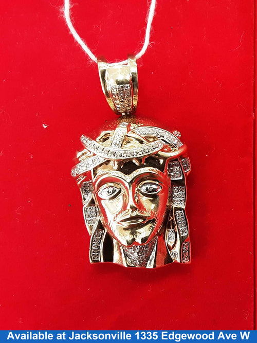 Religious Pendant - Yellow Gold 10k (.417) 10.3 grams