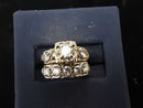 Women's Ring - Yellow Gold 14k (.585) 5.2 grams Size 5.5