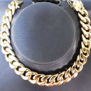 Cuban Link Bracelet - Yellow Gold 10k (.417) 28.4 grams 9 inch