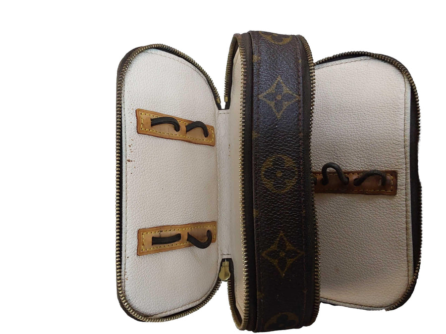 Louis Vuitton Monogram Makeup Case Brown Wallet