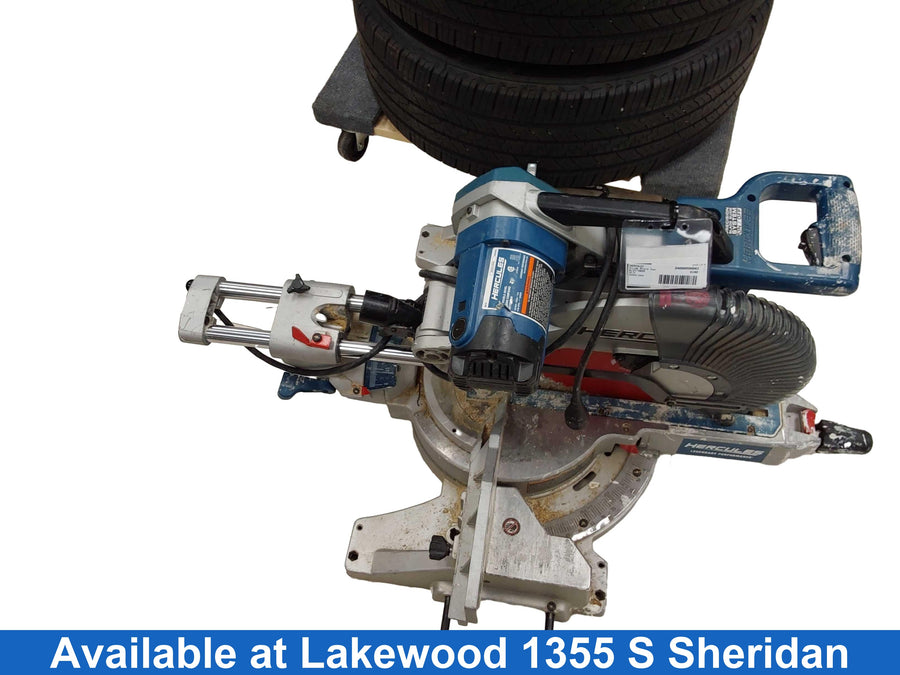 Hercules He74 Blue Corded Slide Saw
