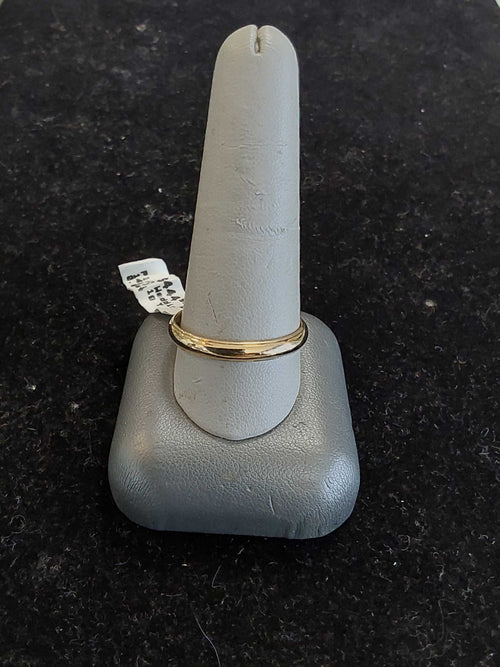 Ring - Wedding Band - Yellow Gold 14k (.585) 3.1 grams Size 12