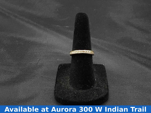 Ring - Wedding Band - Yellow Gold 14k (.585) 2.7 grams Size 4.5