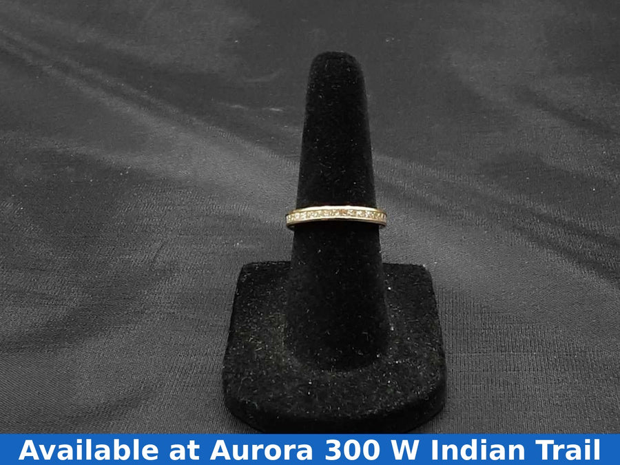 Ring - Wedding Band - Yellow Gold 14k (.585) 2.7 grams Size 4.5