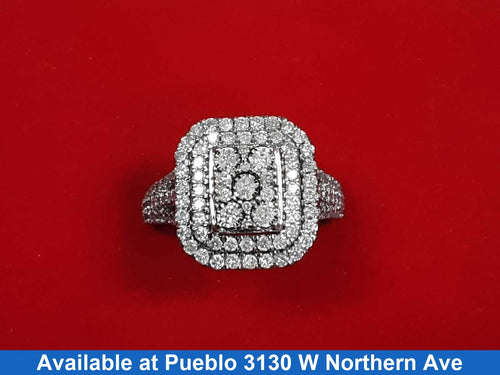 Women's Ring - White Gold 10k (.417) 4.9 grams Size 7