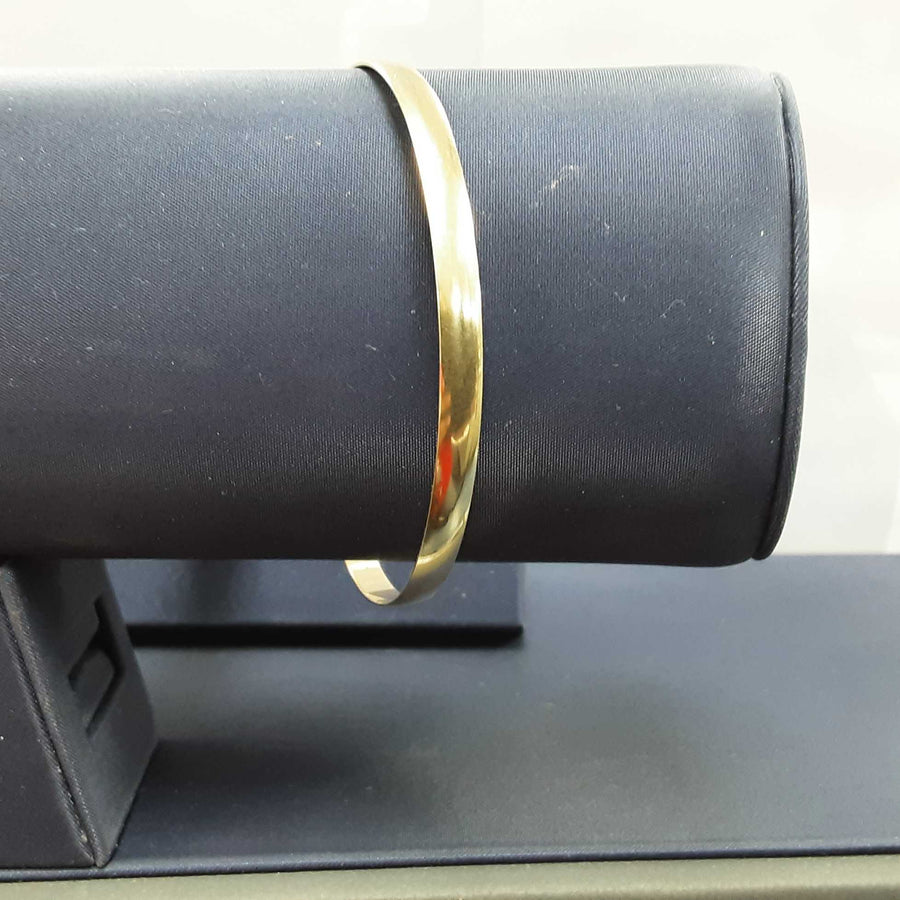 Bangle Bracelet - Yellow Gold 14k (.585) 11 grams 8 inch