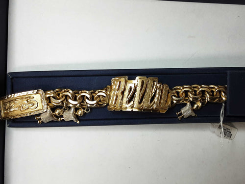 ID Bracelet - Yellow Gold 10k (.417) 56.2 grams 6 inch