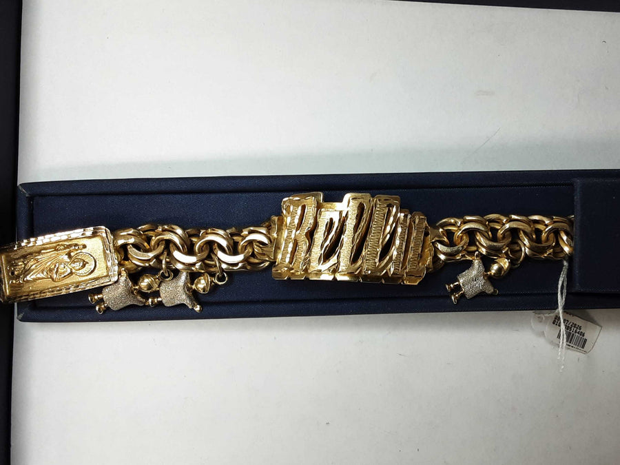 ID Bracelet - Yellow Gold 10k (.417) 56.2 grams 6 inch