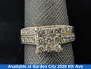 Ring - Engagement Set - Yellow Gold 10k (.417) 3.5 grams Size 7