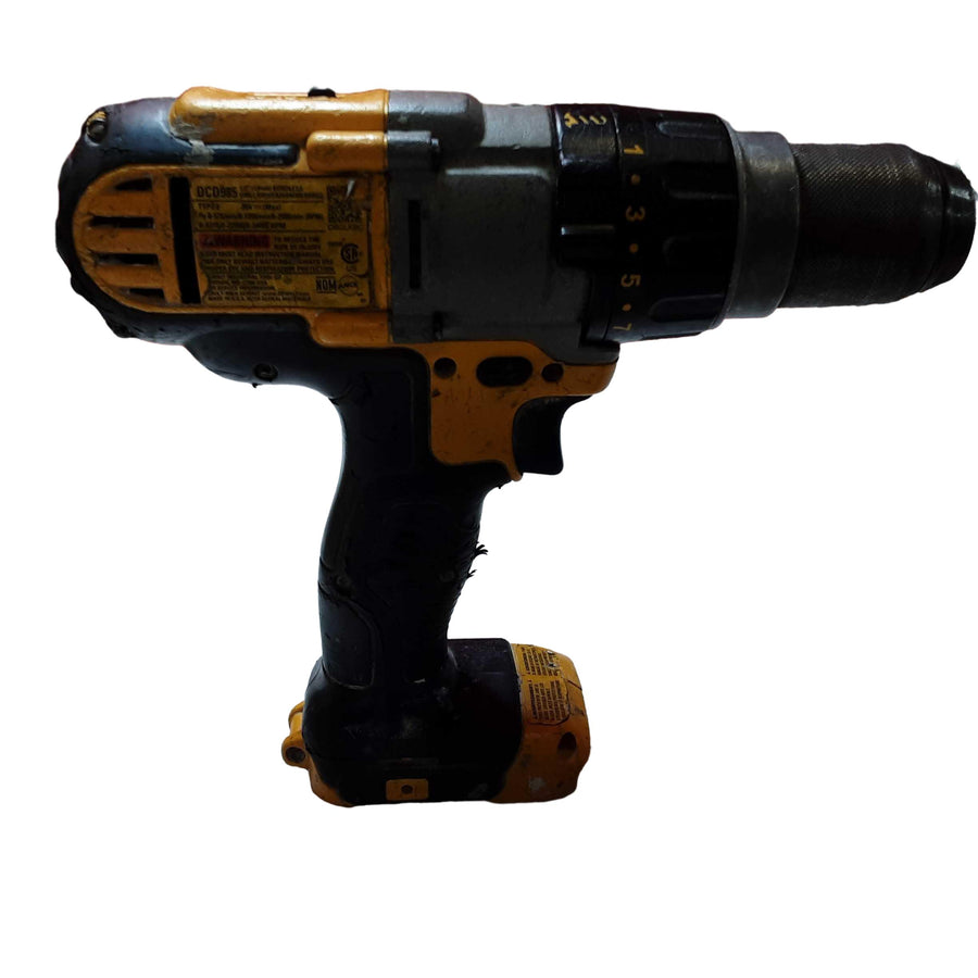 Dewalt Dcd985 Yellow Cordless Standard Drill