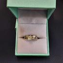 Ring - Engagement Set - White Gold 10k (.417) 4.4 grams Size 9