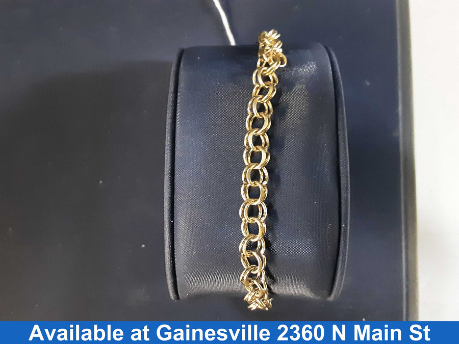 Cable Bracelet - Yellow Gold 14k (.585) 8.2 grams 6 inch