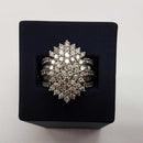 Women's Ring - White Gold 10k (.417) 8.5 grams Size 8