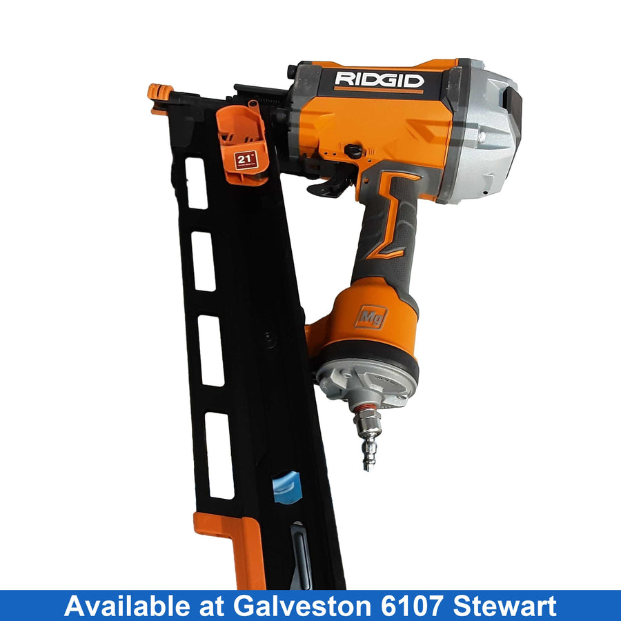 Ridgid R350rhf Orange Pneumatic Framing Nailer
