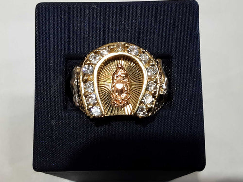 Men's Ring - Yellow Gold 14k (.585) 8.8 grams Size 10