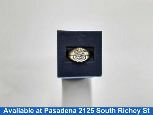 Men's Ring - Yellow Gold 10k (.417) 4.71 grams Size 10
