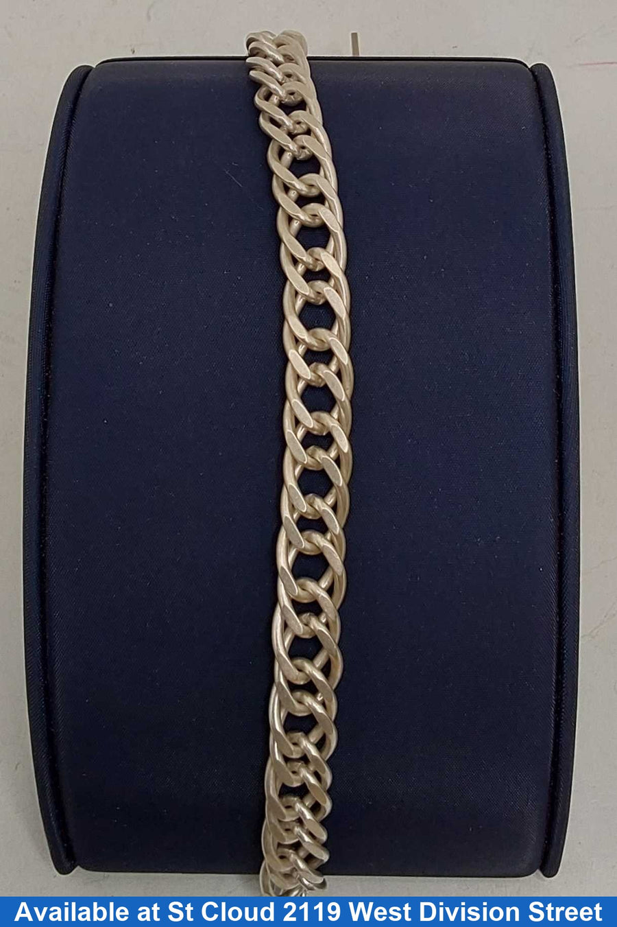 Cuban Link Bracelet - Silver 27.67 grams 8 inch