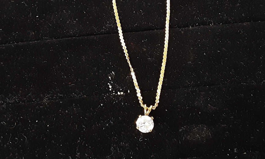 Chain - Yellow Gold 14k (.585) 3.8 grams 7 inch