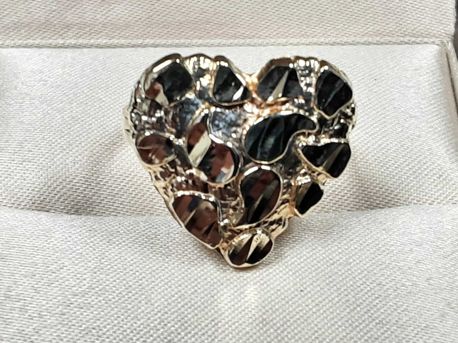 Women's Ring - Yellow Gold 10k (.417) 2.4 grams Size 8
