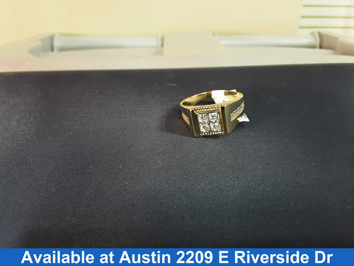 Men's Ring - Yellow Gold 14k (.585) 8.3 grams Size 12