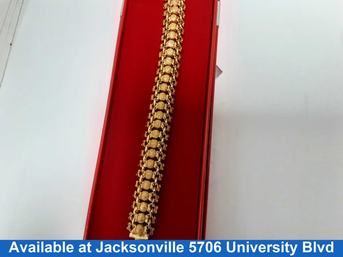 Bracelet - Yellow Gold 24k (.999) 80.1 grams 6 inch