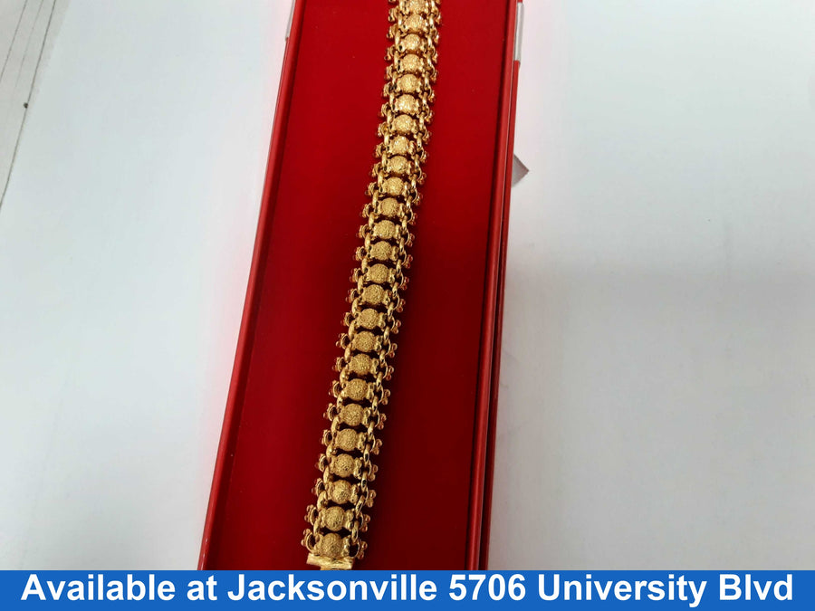 Bracelet - Yellow Gold 24k (.999) 80.1 grams 6 inch