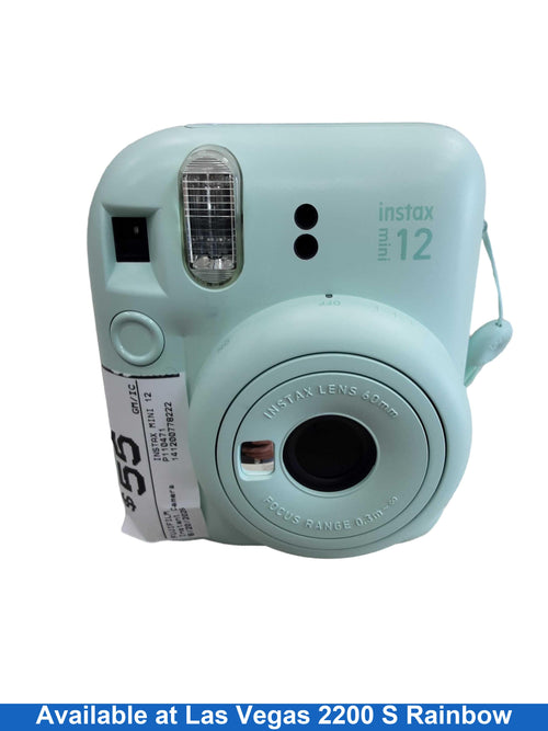 Fujifilm Instax Mini 12 Blue Instant Film Camera