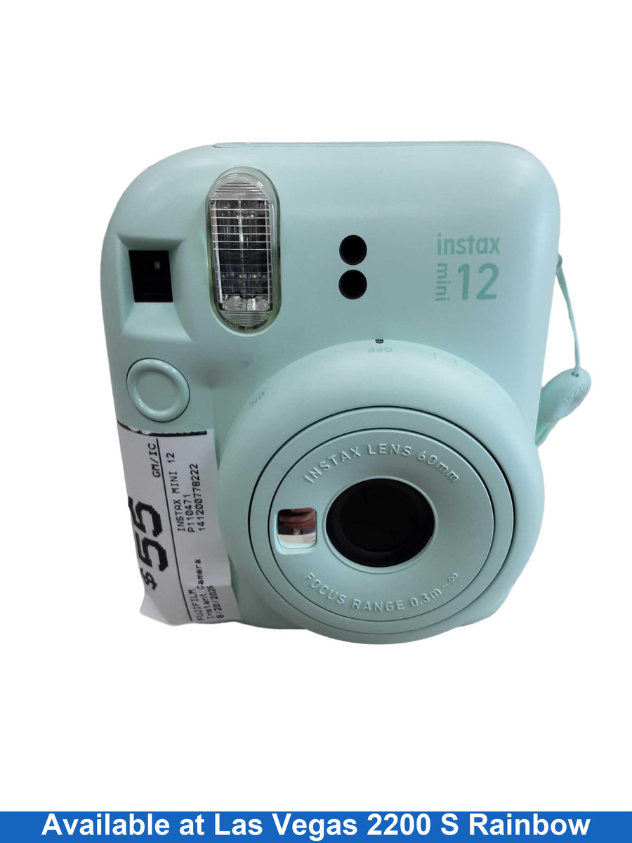 Fujifilm Instax Mini 12 Blue Instant Film Camera